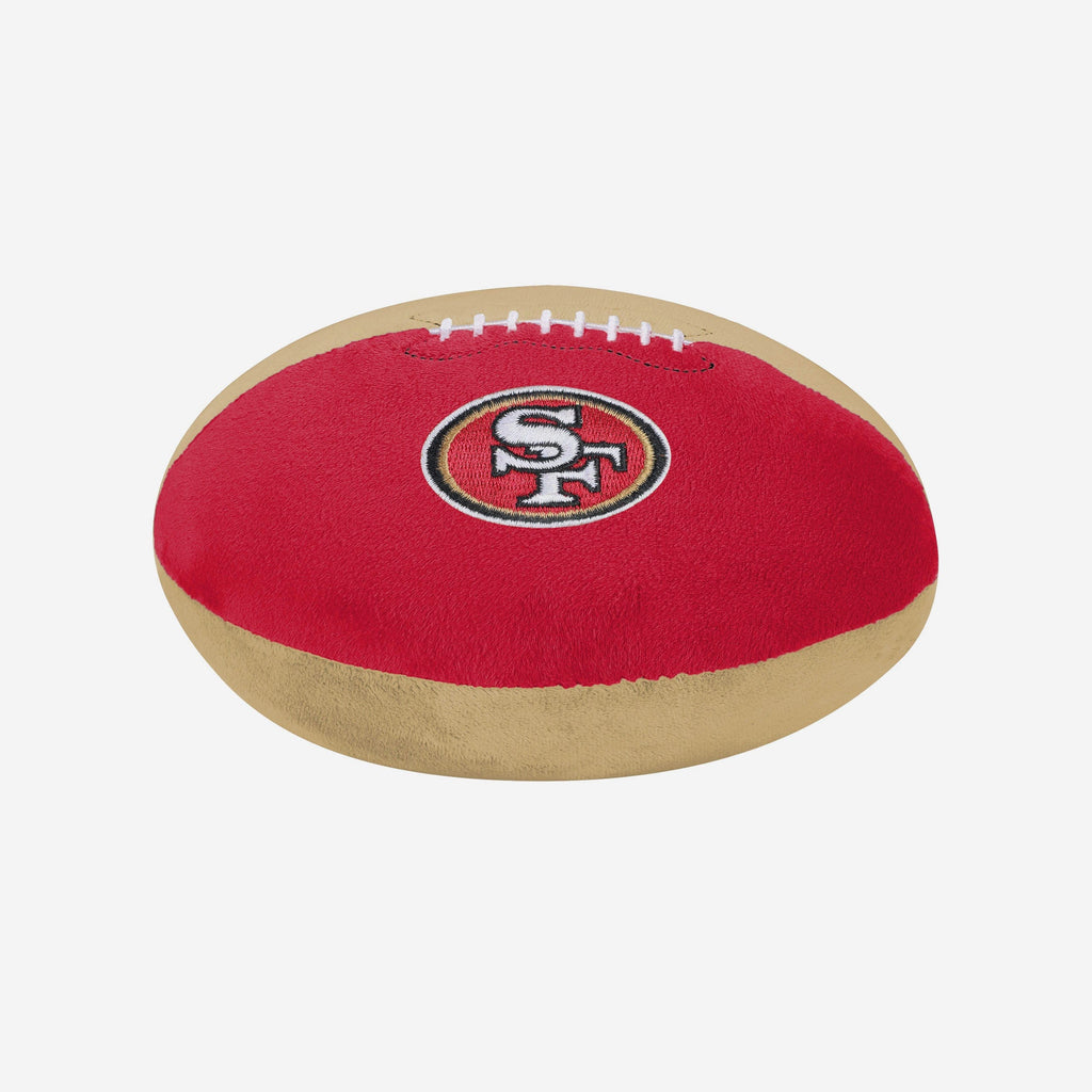 San Francisco 49ers Plush Football FOCO - FOCO.com