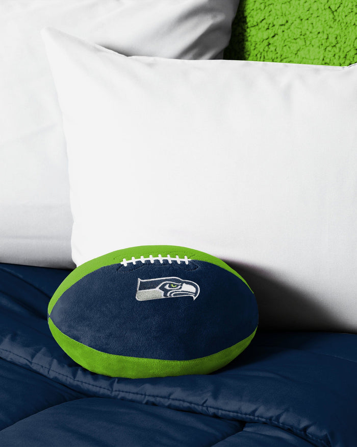 Seattle Seahawks Plush Football FOCO - FOCO.com