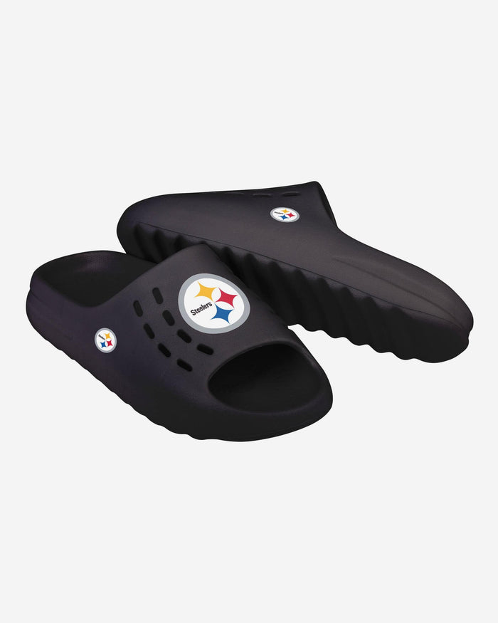 Pittsburgh Steelers Big Logo Chunky Slide FOCO - FOCO.com