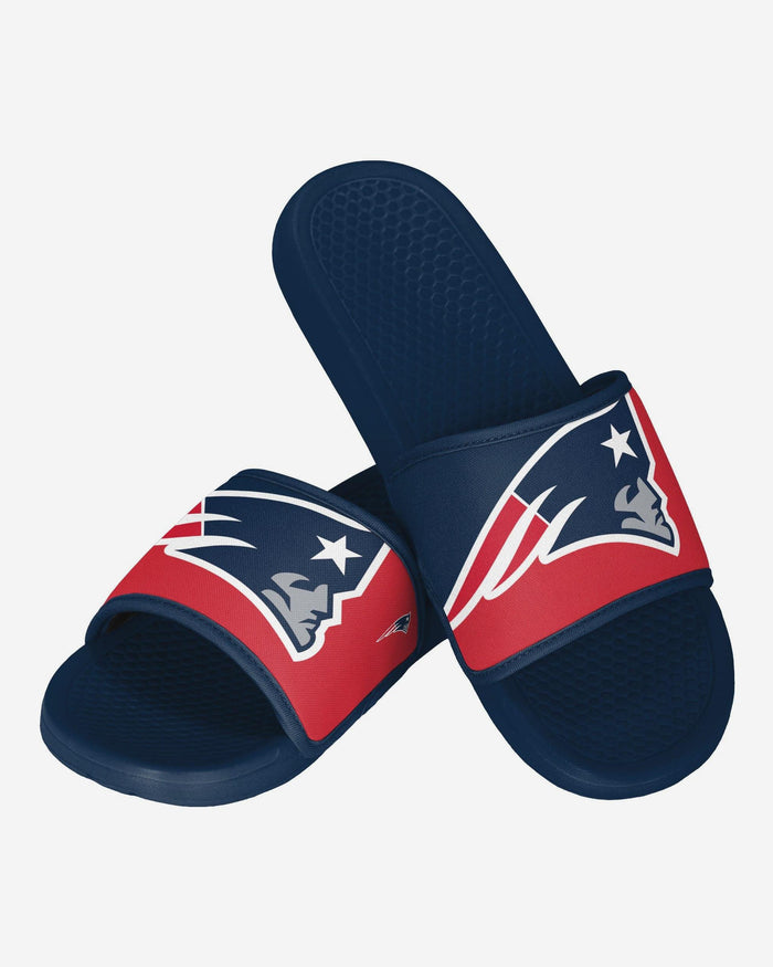 New England Patriots Team Color Primary Logo Slide FOCO S - FOCO.com