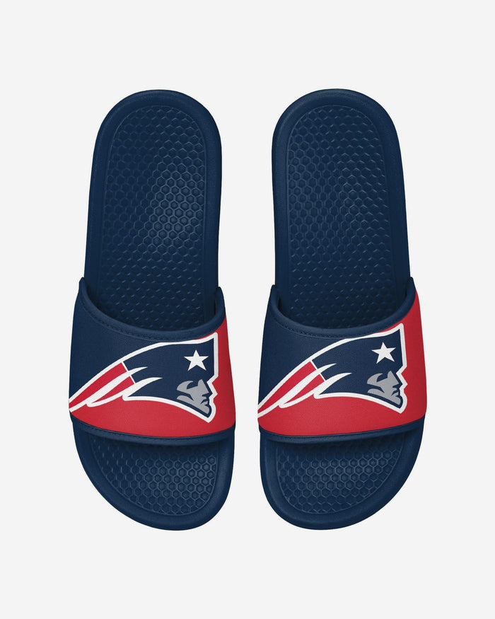 New England Patriots Team Color Primary Logo Slide FOCO S - FOCO.com