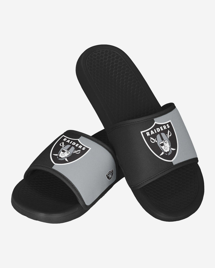 Las Vegas Raiders Team Color Primary Logo Slide FOCO S - FOCO.com
