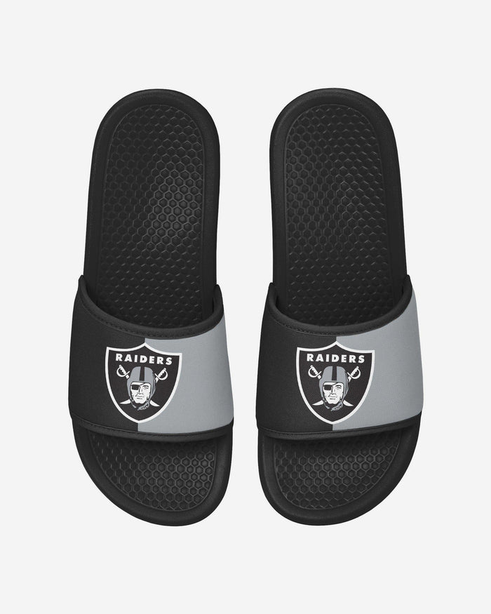 Las Vegas Raiders Team Color Primary Logo Slide FOCO S - FOCO.com