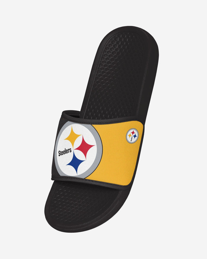 Pittsburgh Steelers Team Color Primary Logo Slide FOCO S - FOCO.com