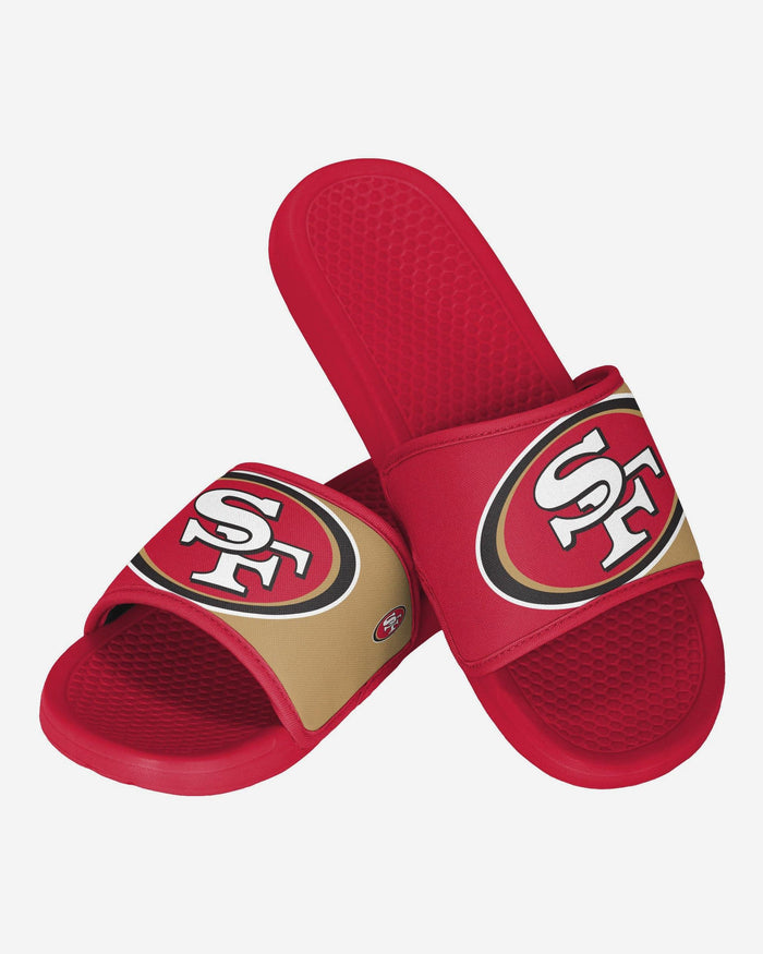 San Francisco 49ers Team Color Primary Logo Slide FOCO S - FOCO.com