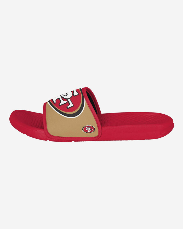 San Francisco 49ers Team Color Primary Logo Slide FOCO S - FOCO.com