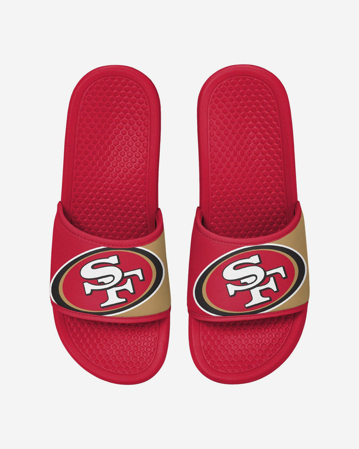 San Francisco 49ers Team Color Primary Logo Slide FOCO S - FOCO.com