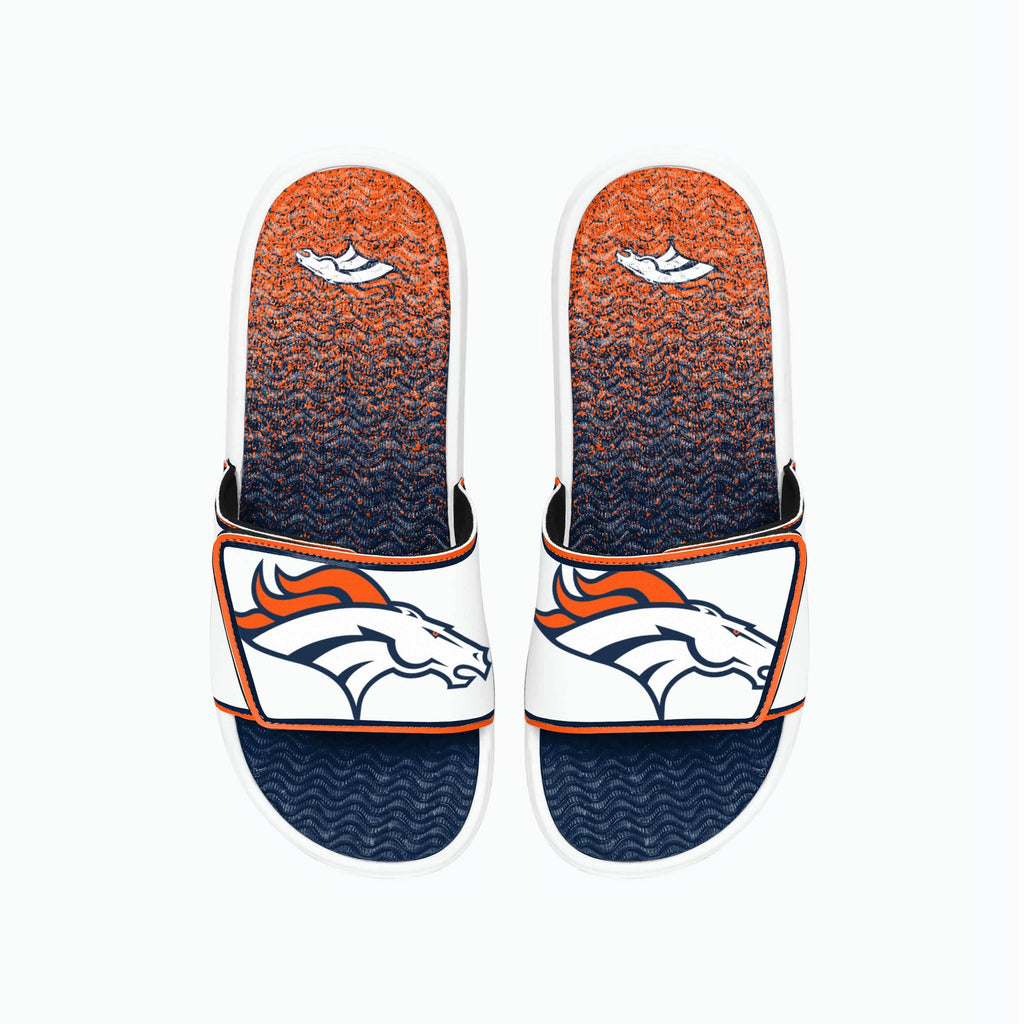 Denver Broncos Primary Logo Gradient Gel Slide FOCO S - FOCO.com