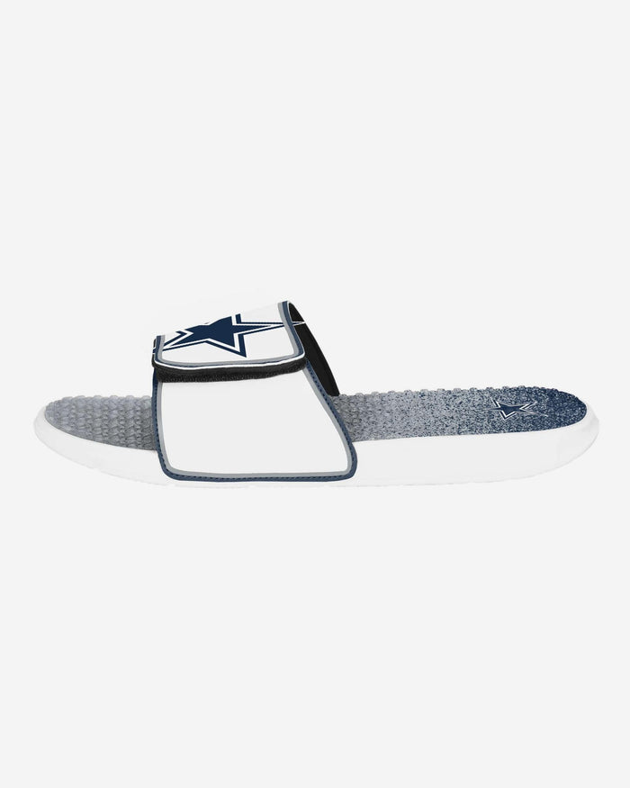 Dallas Cowboys Primary Logo Gradient Gel Slide FOCO S - FOCO.com