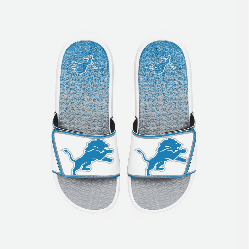 Detroit Lions Primary Logo Gradient Gel Slide FOCO S - FOCO.com