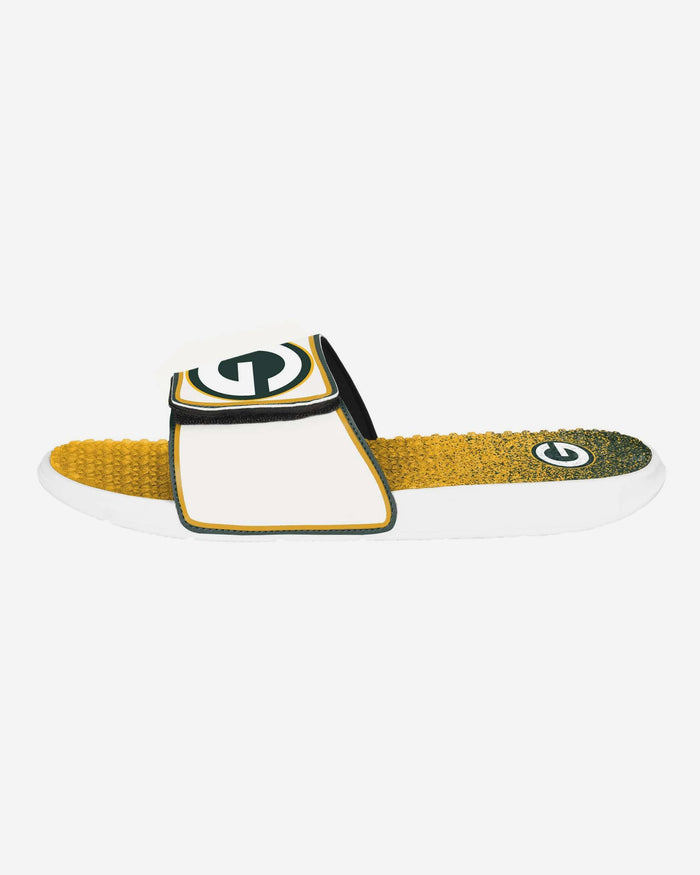 Green Bay Packers Primary Logo Gradient Gel Slide FOCO S - FOCO.com
