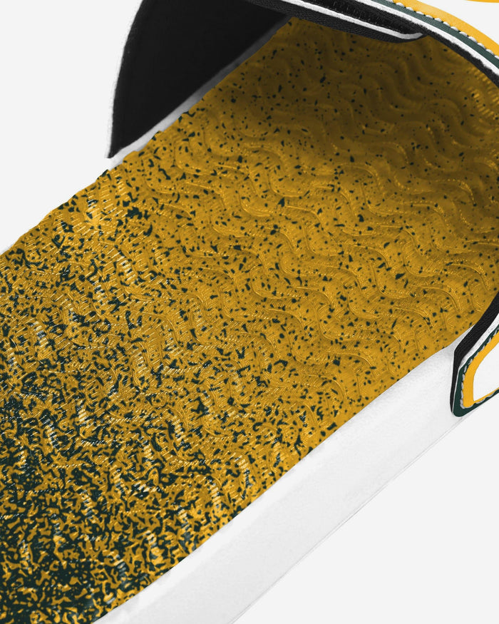 Green Bay Packers Primary Logo Gradient Gel Slide FOCO S - FOCO.com