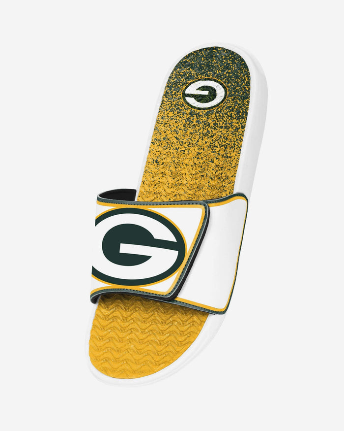 Green Bay Packers Primary Logo Gradient Gel Slide FOCO S - FOCO.com
