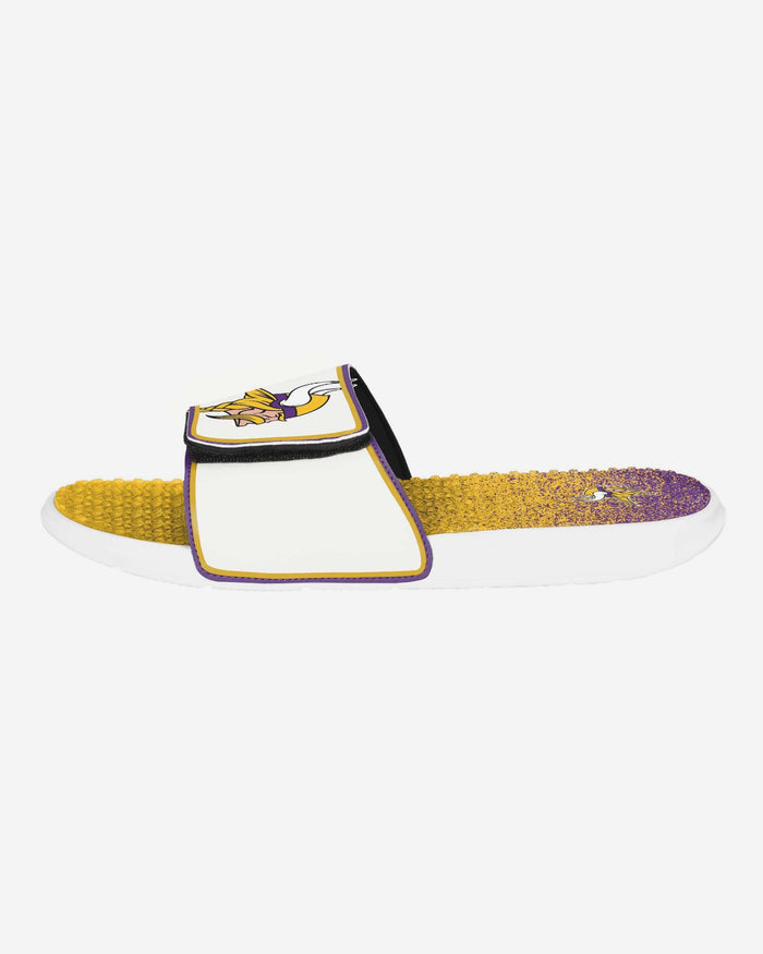 Minnesota Vikings Primary Logo Gradient Gel Slide FOCO S - FOCO.com