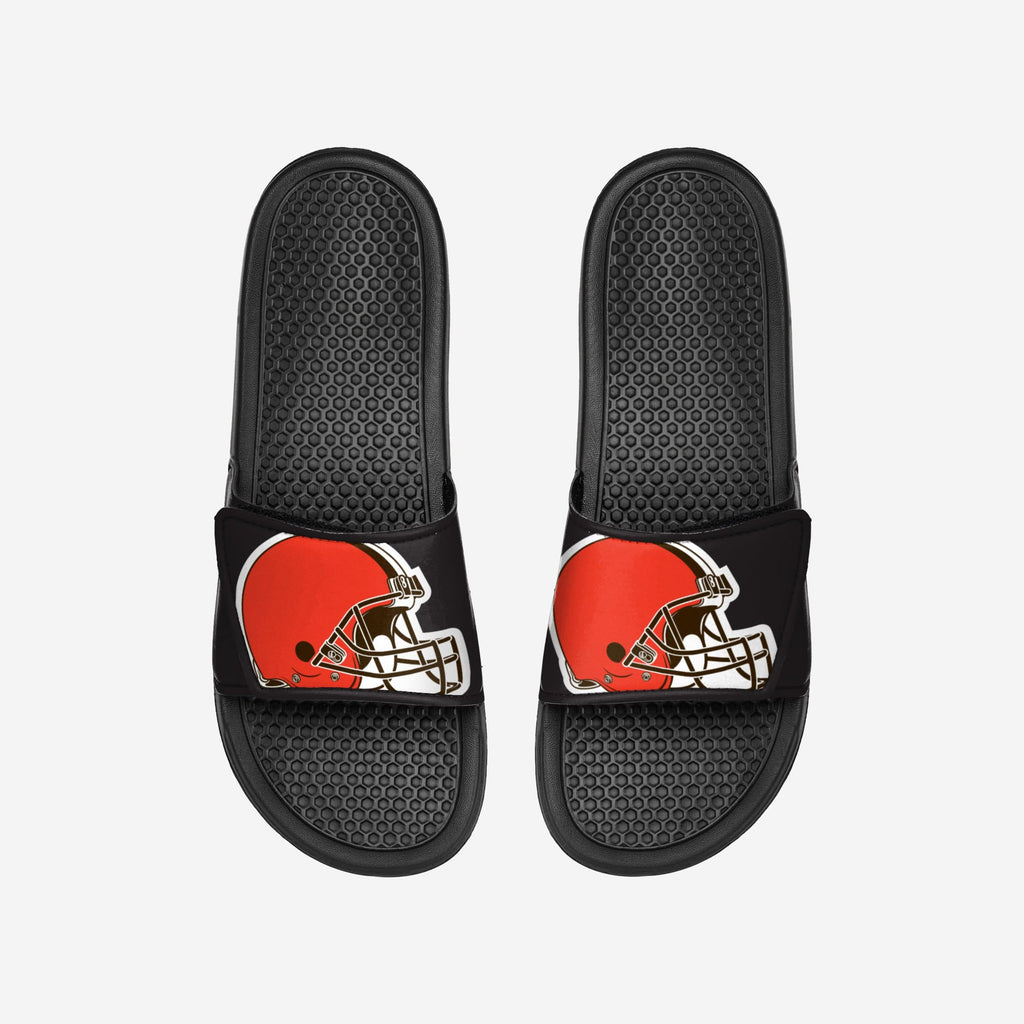 Cleveland Browns Cropped Big Logo Slide FOCO S - FOCO.com