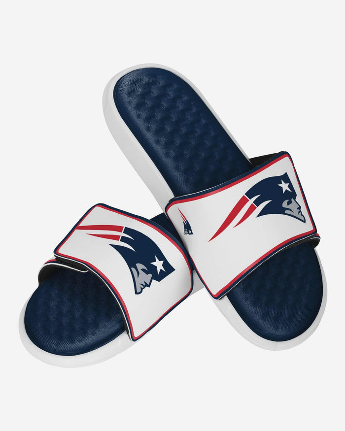 New England Patriots Team Color Foam Slide FOCO S - FOCO.com
