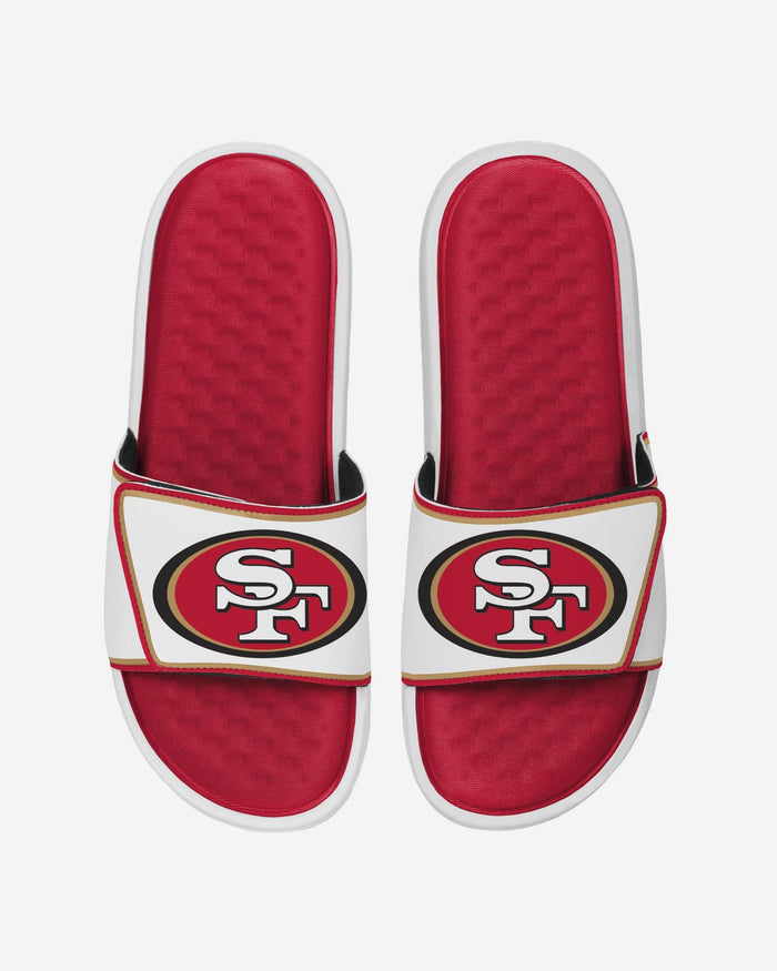 San Francisco 49ers Team Color Foam Slide FOCO S - FOCO.com