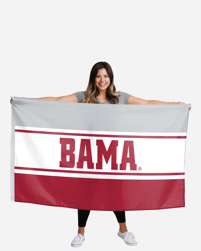 Alabama Crimson Tide Horizontal Flag FOCO - FOCO.com