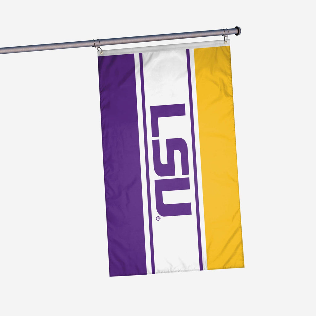 LSU Tigers Horizontal Flag FOCO - FOCO.com