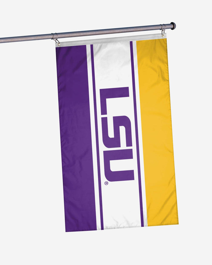 LSU Tigers Horizontal Flag FOCO - FOCO.com