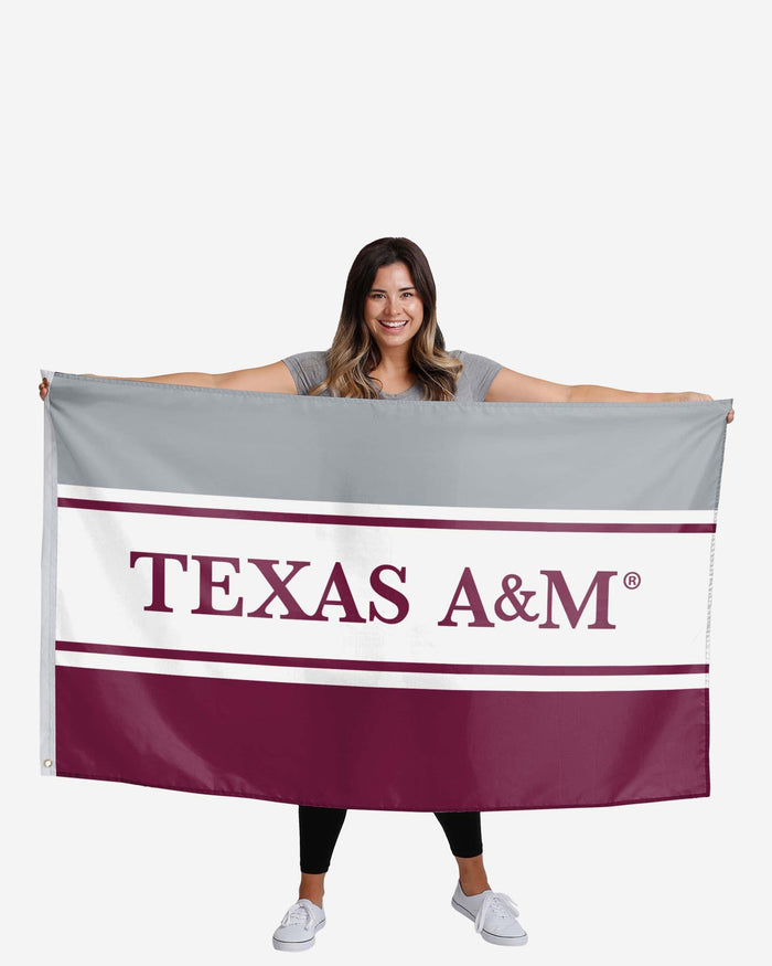 Texas A&M Aggies Horizontal Flag FOCO - FOCO.com