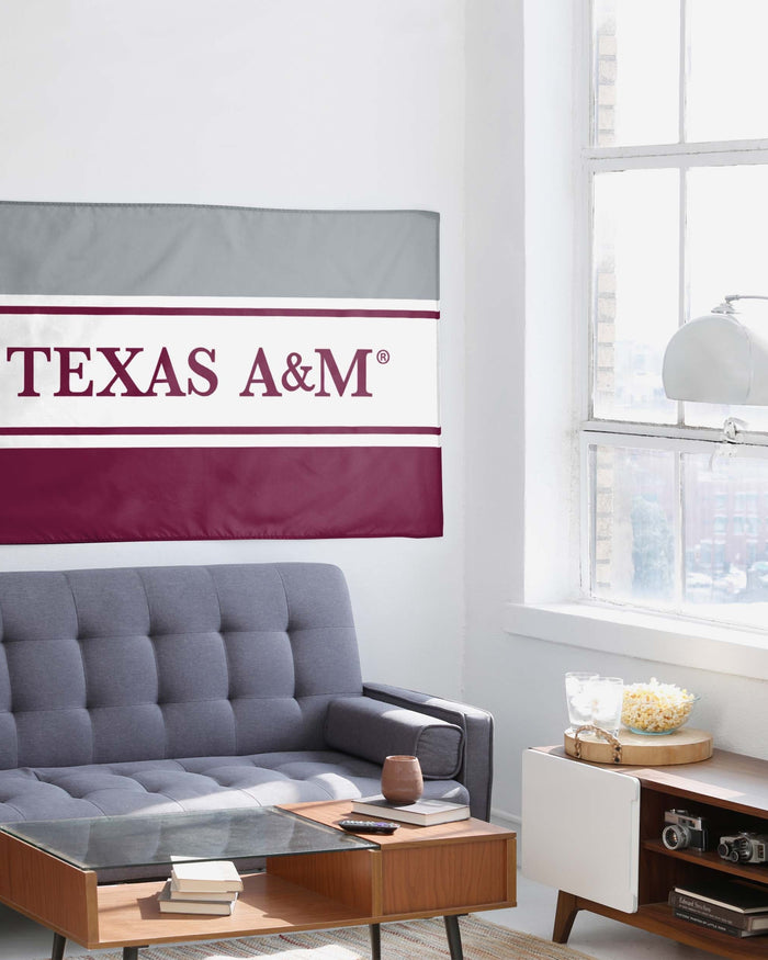 Texas A&M Aggies Horizontal Flag FOCO - FOCO.com