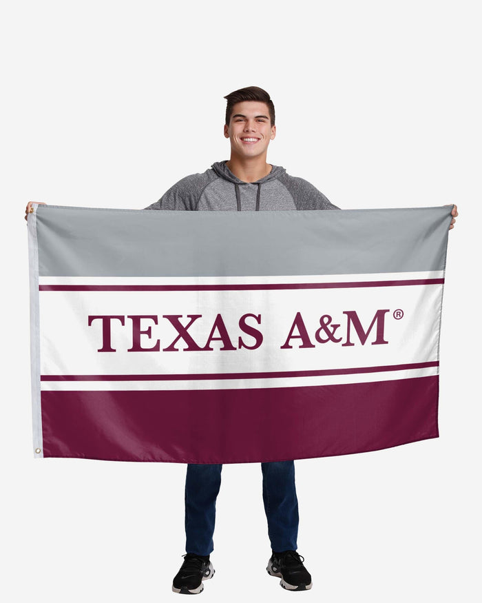 Texas A&M Aggies Horizontal Flag FOCO - FOCO.com