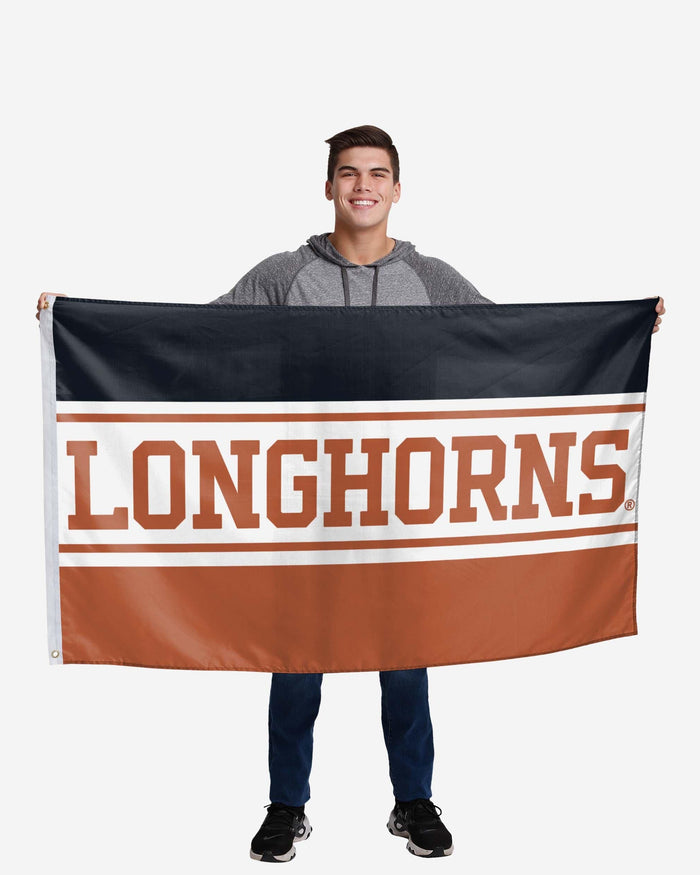 Texas Longhorns Horizontal Flag FOCO - FOCO.com