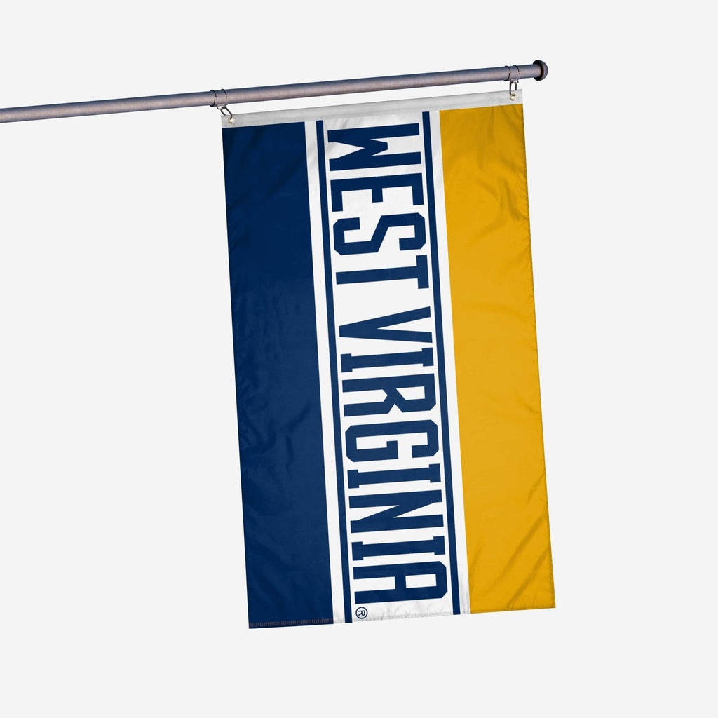 West Virginia Mountaineers Horizontal Flag FOCO - FOCO.com