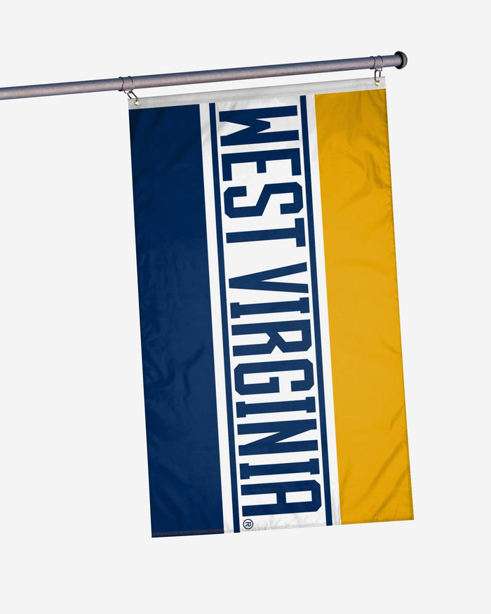 West Virginia Mountaineers Horizontal Flag FOCO - FOCO.com