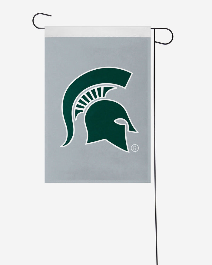 Michigan State Spartans Solid Garden Flag FOCO - FOCO.com