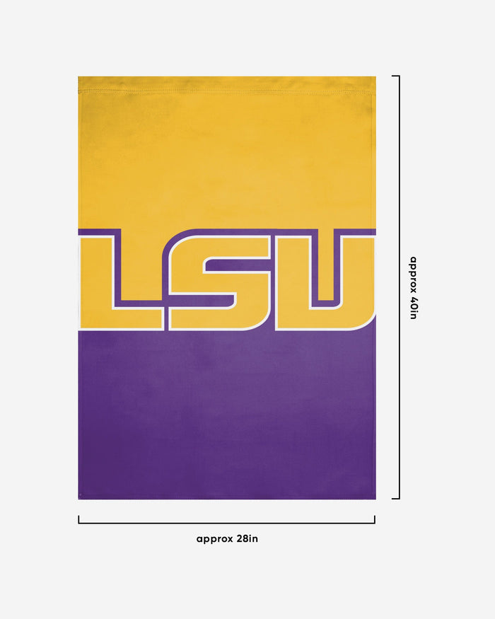 LSU Tigers Vertical Flag FOCO - FOCO.com