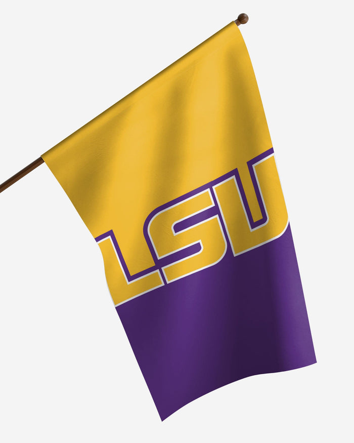 LSU Tigers Vertical Flag FOCO - FOCO.com