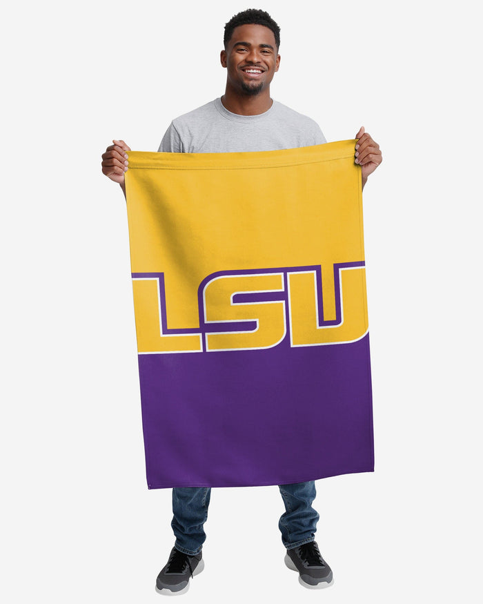 LSU Tigers Vertical Flag FOCO - FOCO.com