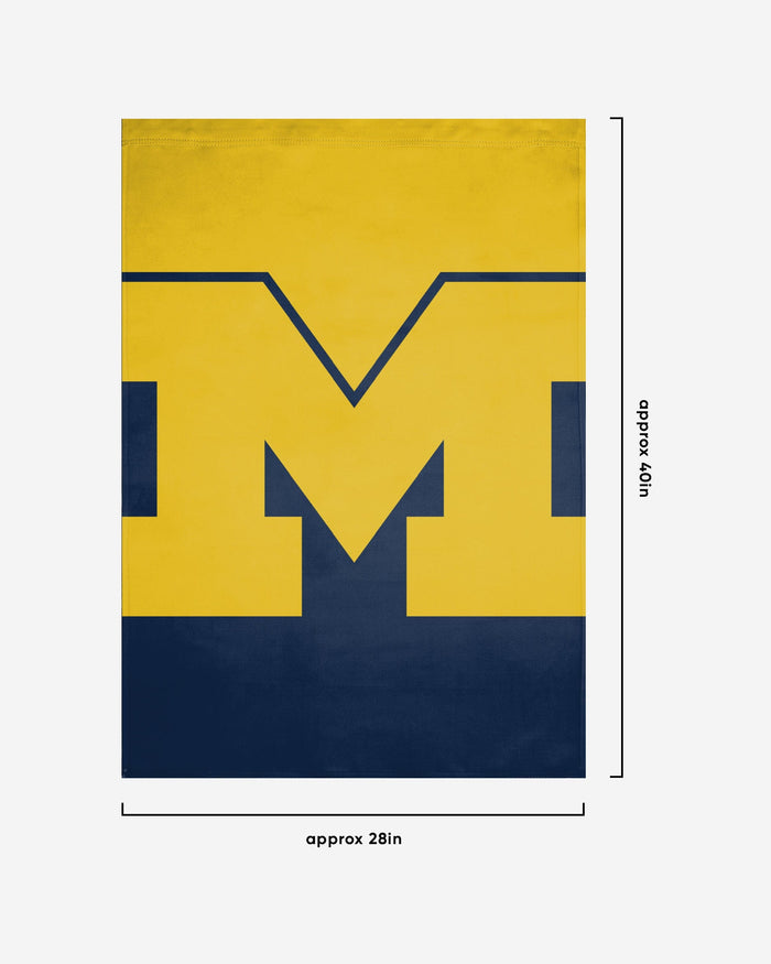 Michigan Wolverines Vertical Flag FOCO - FOCO.com