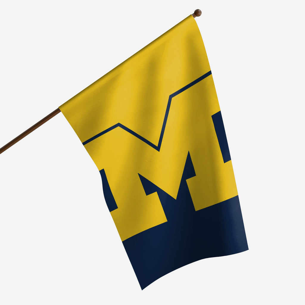 Michigan Wolverines Vertical Flag FOCO - FOCO.com