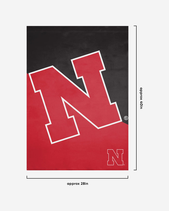 Nebraska Cornhuskers Vertical Flag FOCO - FOCO.com