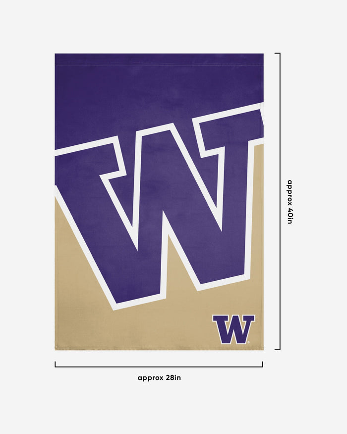 Washington Huskies Vertical Flag FOCO - FOCO.com