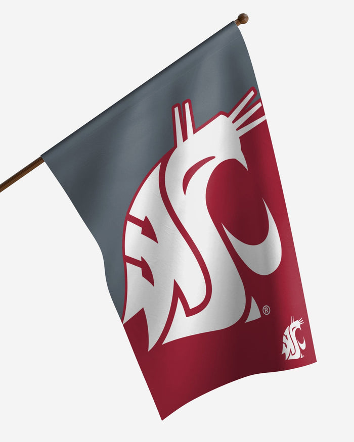 Washington State Cougars Vertical Flag FOCO - FOCO.com