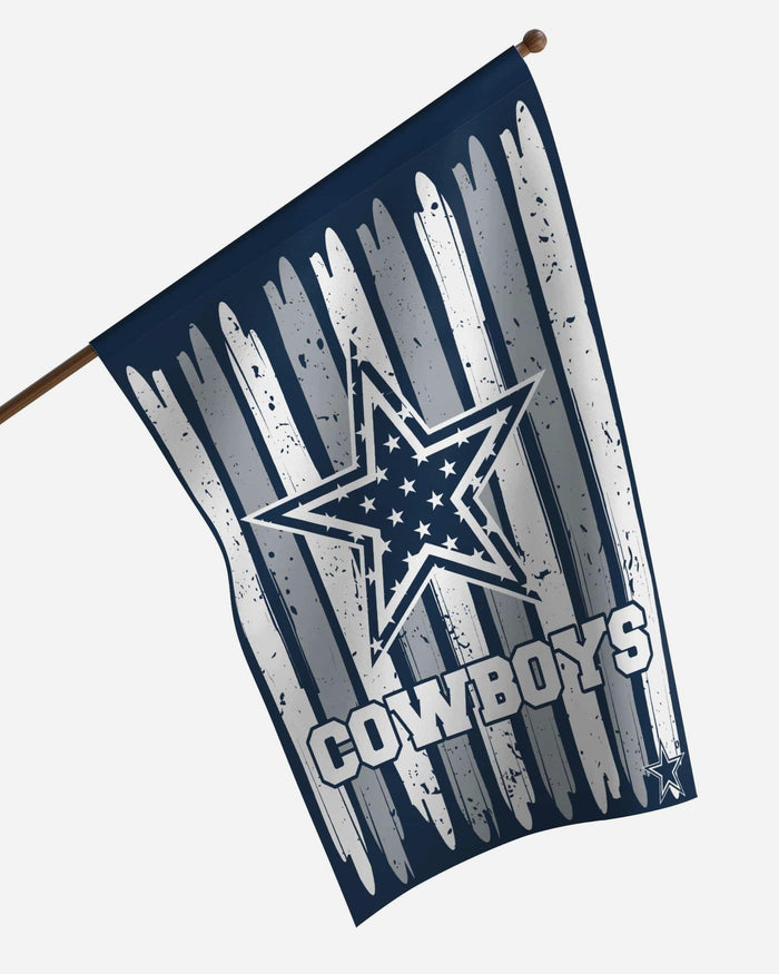 Dallas Cowboys Brushstroke Americana Vertical Flag FOCO - FOCO.com
