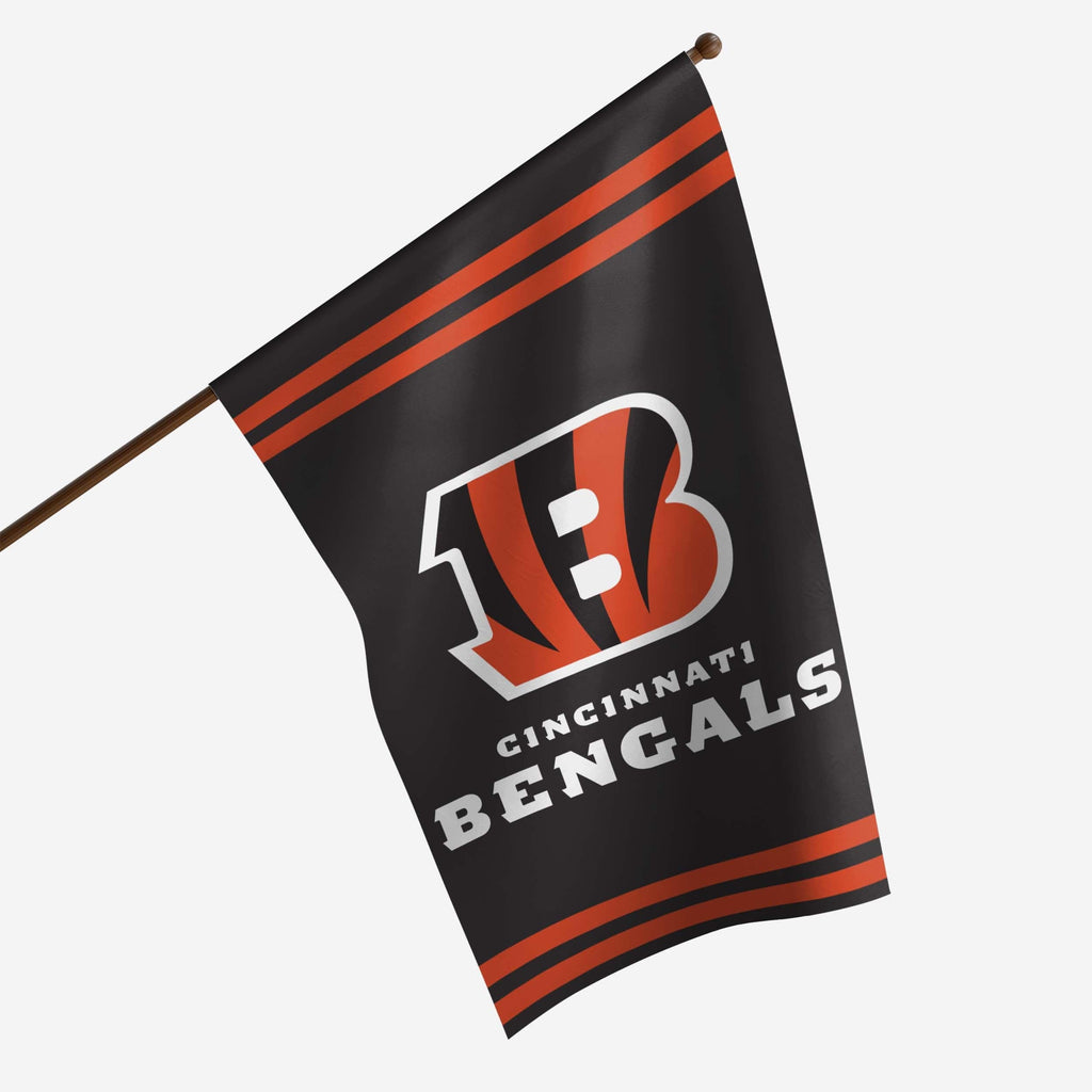 Cincinnati Bengals Big Logo Vertical Flag