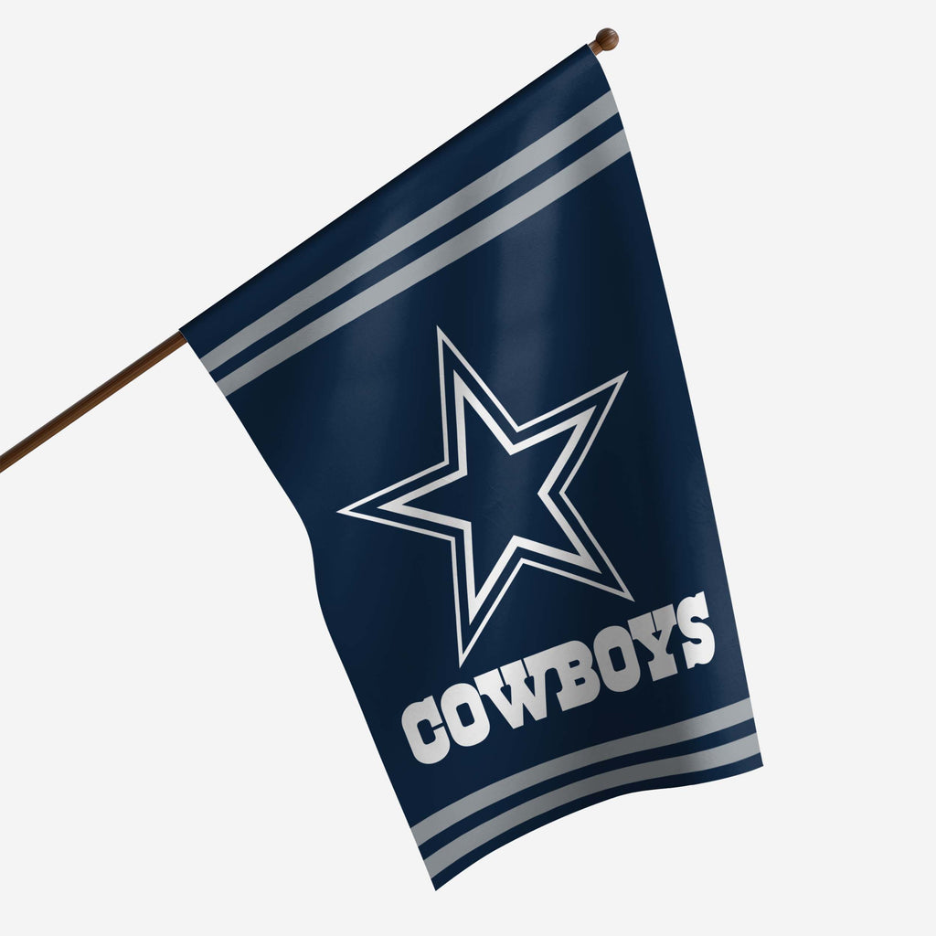 Dallas Cowboys Big Logo Vertical Flag FOCO - FOCO.com