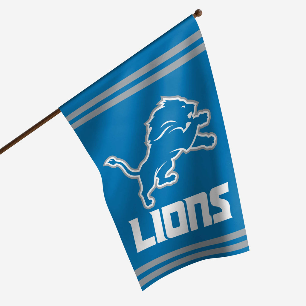 Detroit Lions Big Logo Vertical Flag