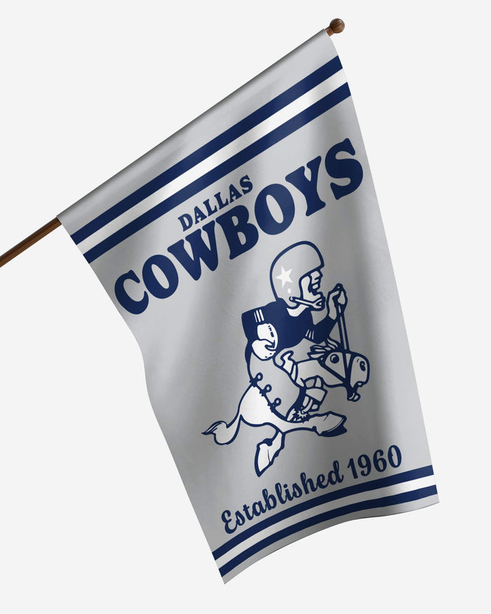 Dallas Cowboys Vertical Retro Flag FOCO - FOCO.com