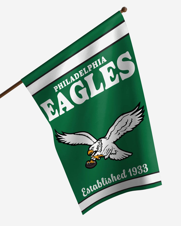 Philadelphia Eagles Vertical Retro Flag FOCO - FOCO.com