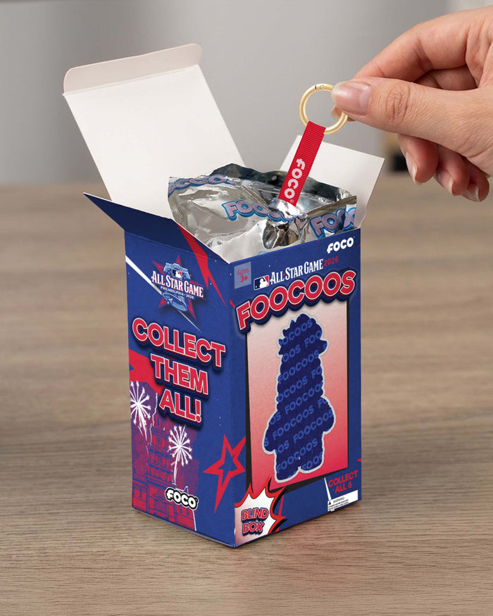 Phillie Phanatic Philadelphia Phillies 2026 All-Star FOOCOOS Plush Bag Charm Keychain Blind Box Series 1