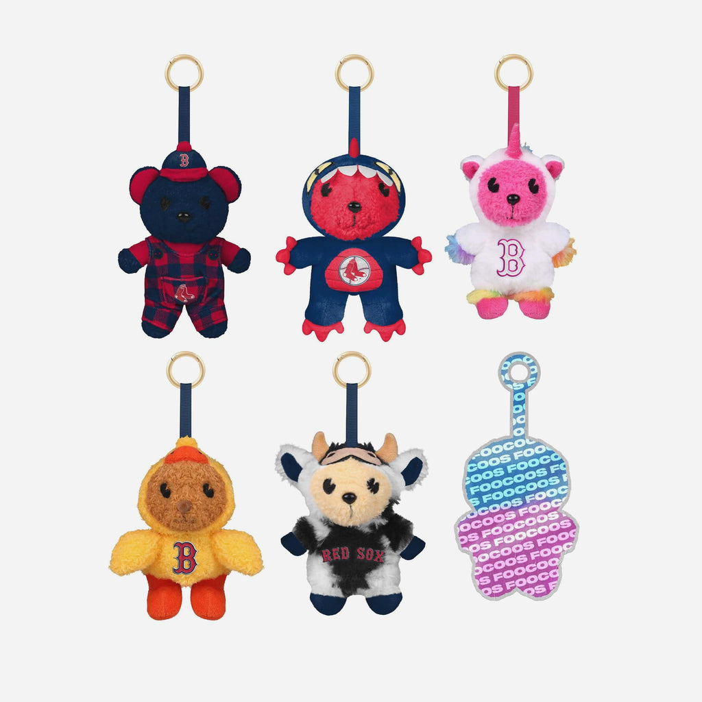 Boston Red Sox FOOCOOS Plush Bag Charm Keychain Blind Box Series 1 FOCO - FOCO.com