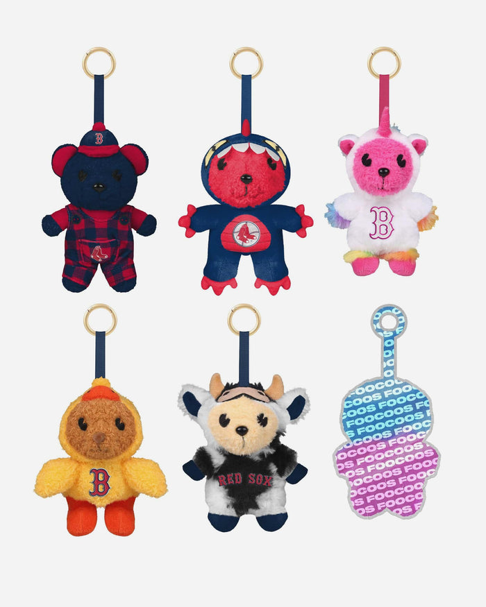 Boston Red Sox FOOCOOS Plush Bag Charm Keychain Blind Box Series 1 FOCO - FOCO.com