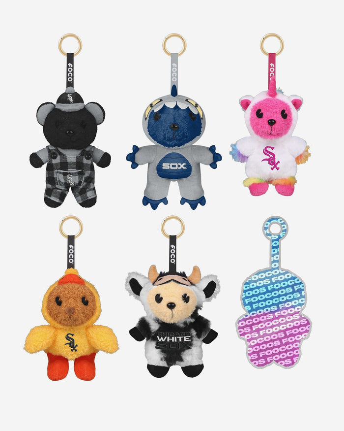 Chicago White Sox FOOCOOS Plush Bag Charm Keychain Blind Box Series 1 FOCO - FOCO.com