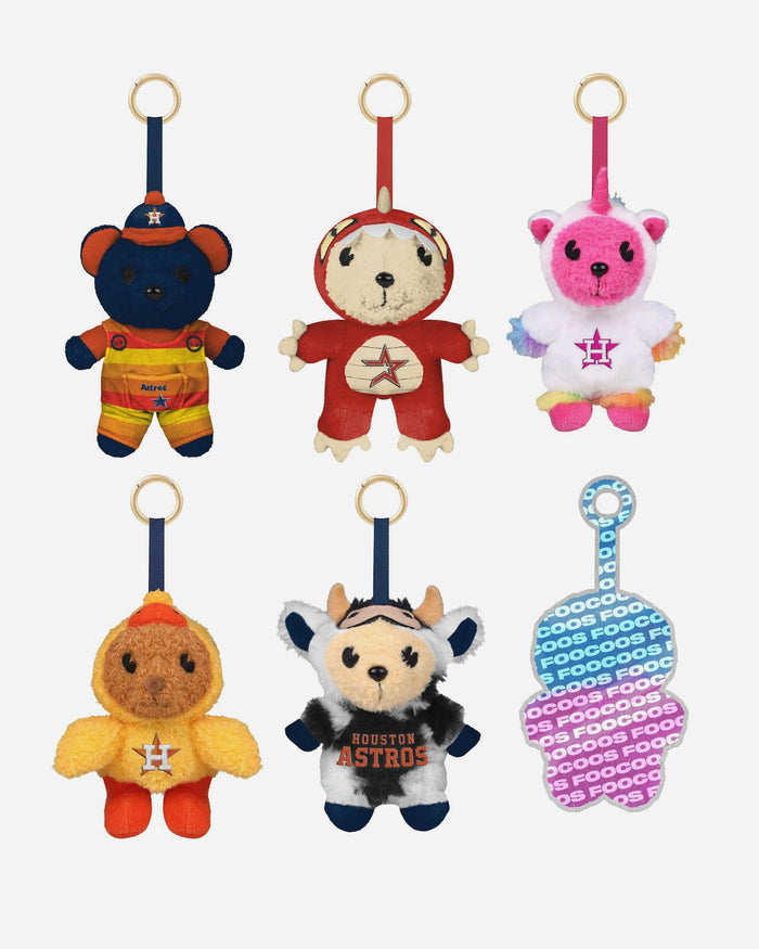 Houston Astros FOOCOOS Plush Bag Charm Keychain Blind Box Series 1 FOCO - FOCO.com